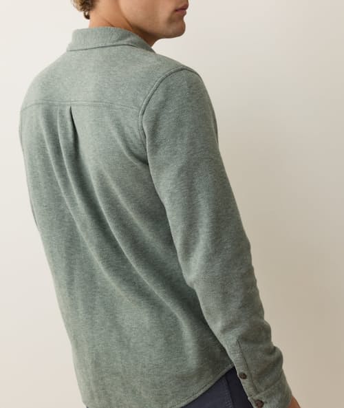 on model image of Pacifica Stretch Twill Shirt