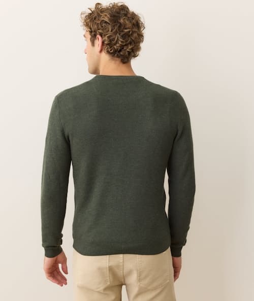 on model image of Sweater Tee
