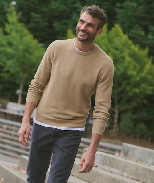 lifestyle image of Sweater Tee