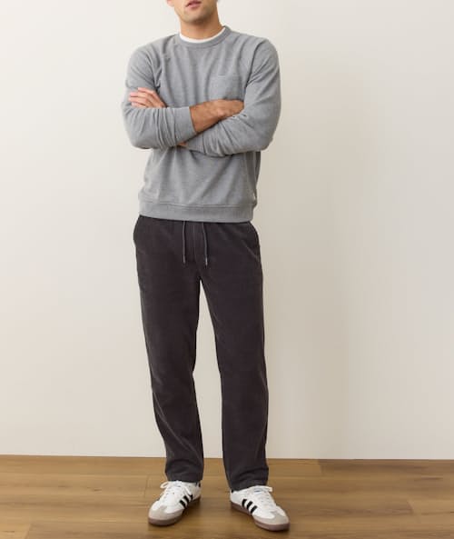 lifestyle image of Relaxed Saturday Corduroy Pant