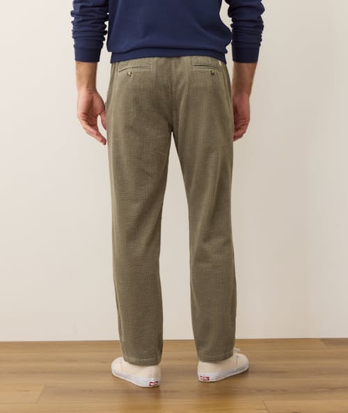 on model image of Relaxed Saturday Corduroy Pant