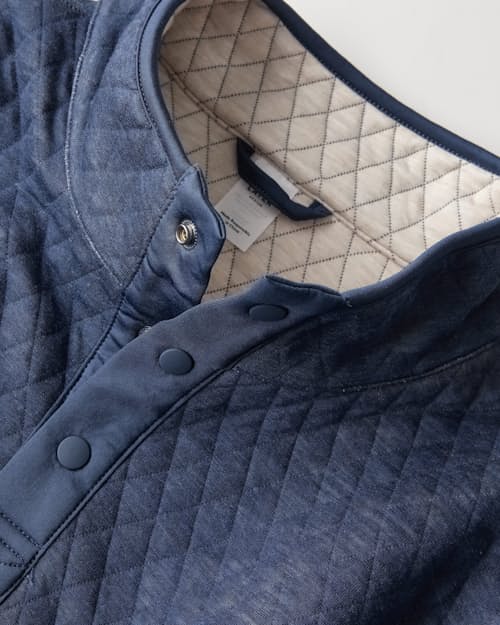 laydown detail image of Corbet Reversible Pullover