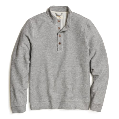 laydown image of Clayton Textured Pullover