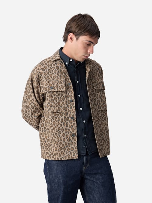 on model image of M-43 Overshirt