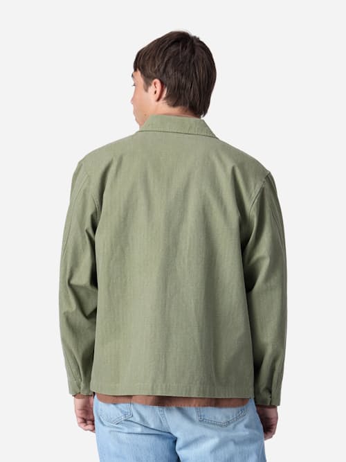 on model image of M-43 Overshirt