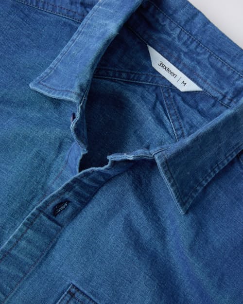 laydown detail image of USN Overshirt