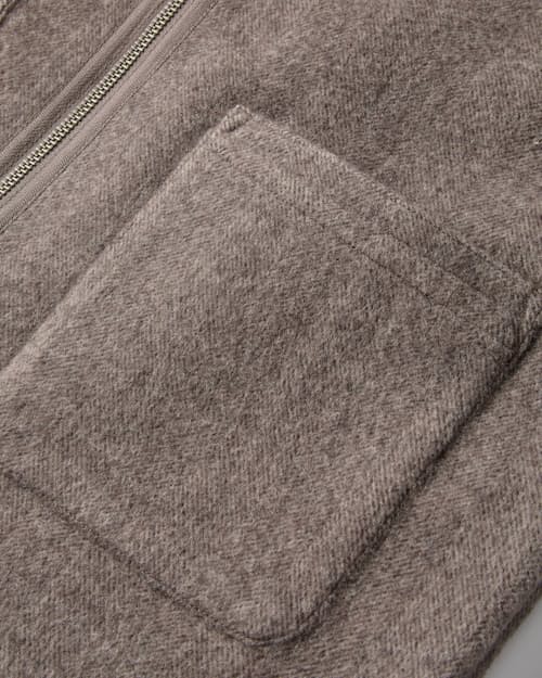 laydown detail image of Zip Vest