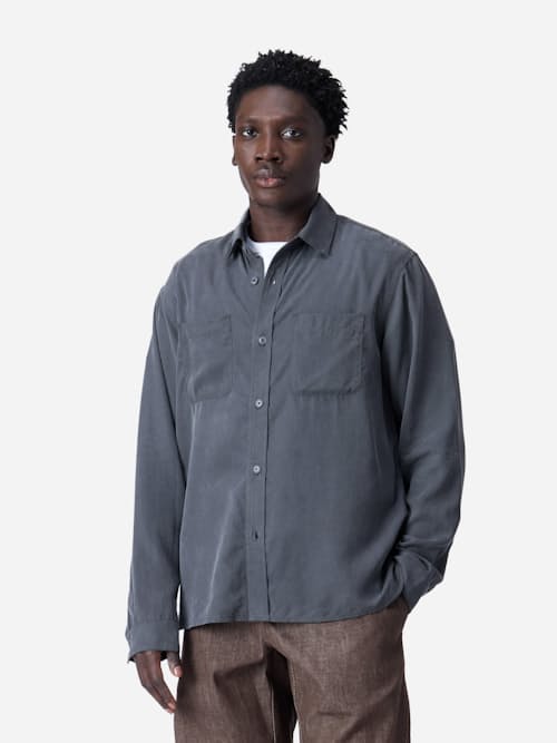 on model image of Mechanic Shirt
