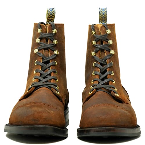 laydown image of DB Hunter Cap Toe Boot
