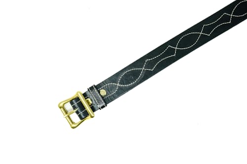 laydown detail image of Embroidery Lucky Belt