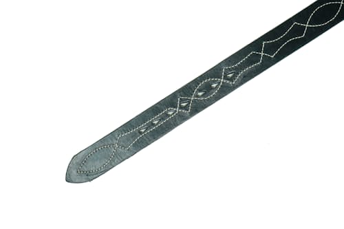 laydown detail image of Embroidery Lucky Belt