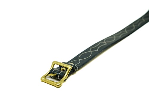 laydown detail image of Embroidery Lucky Belt