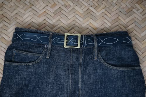 no crop image of Embroidery Lucky Belt