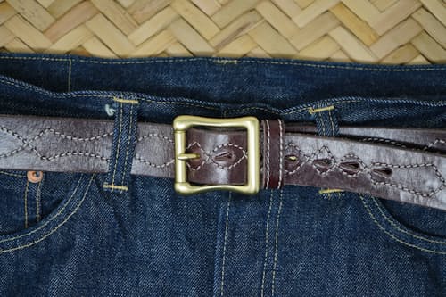 no crop image of Embroidery Lucky Belt