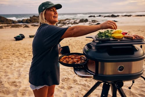 lifestyle image of Tread - Portable Pizza Oven