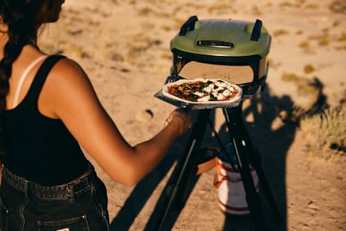 lifestyle image of Tread - Portable Pizza Oven