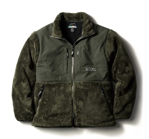 laydown image of Bigfoot Waterproof Fleece Jacket