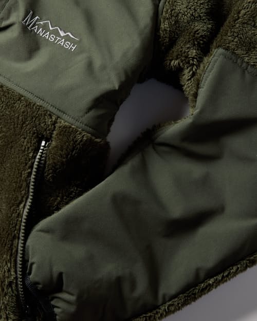 laydown detail image of Bigfoot Waterproof Fleece Jacket