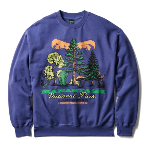 laydown image of Cascades National Park Sweatshirt
