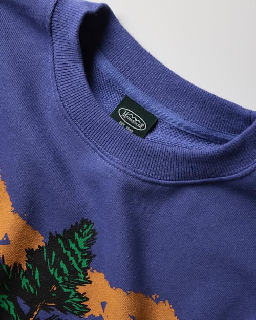 laydown detail image of Cascades National Park Sweatshirt