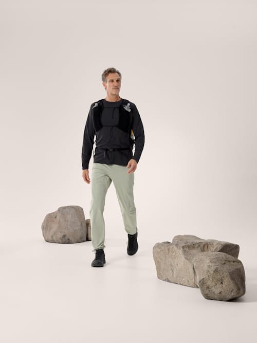 on model image of Cormac Active Performance Long Sleeve T-Shirt