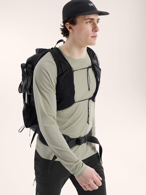 on model image of Cormac Active Performance Long Sleeve T-Shirt