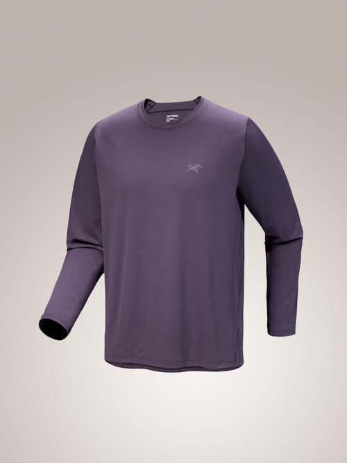 laydown image of Cormac Active Performance Long Sleeve T-Shirt