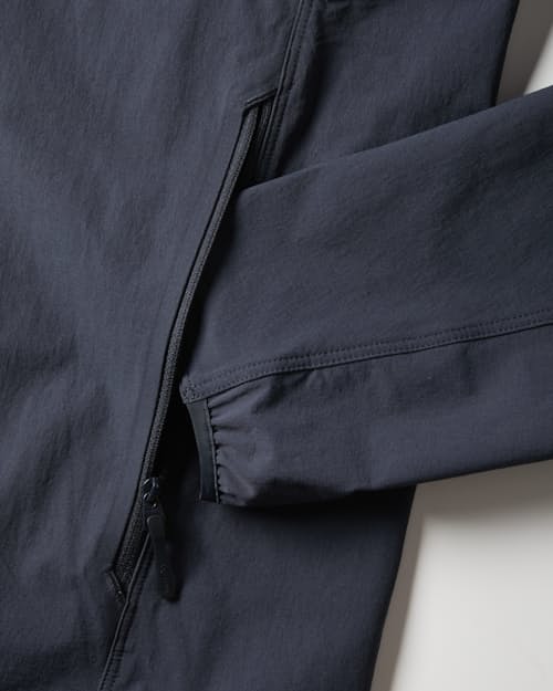 laydown detail image of Gamma Jacket