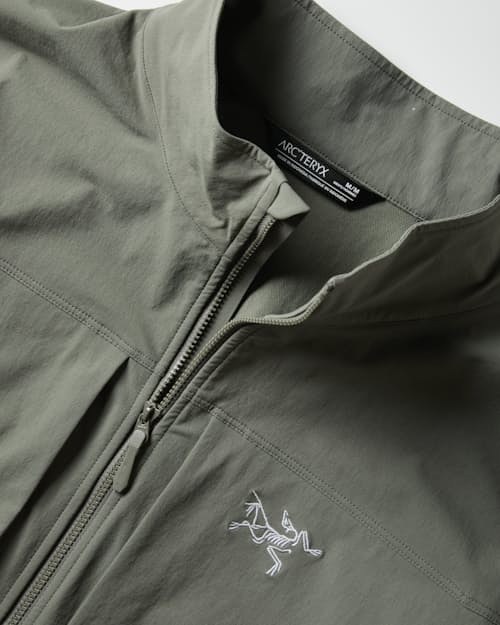 laydown detail image of Gamma Jacket