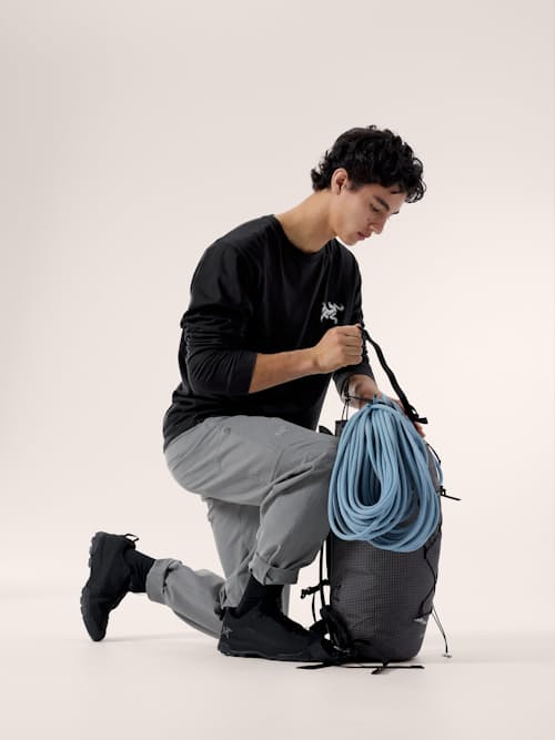 on model image of Cronin Cotton Pant