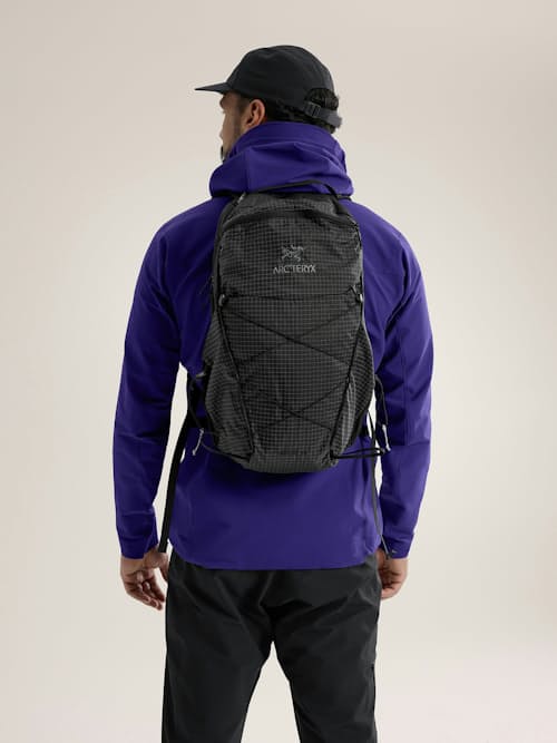 on model image of Aerios 18 Backpack