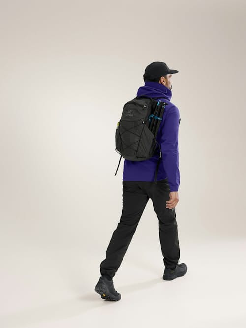 on model image of Aerios 18 Backpack
