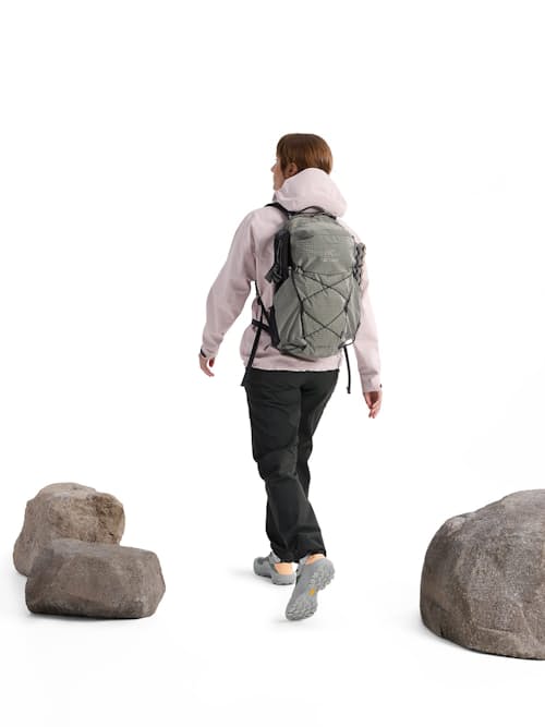 on model image of Aerios 18 Backpack