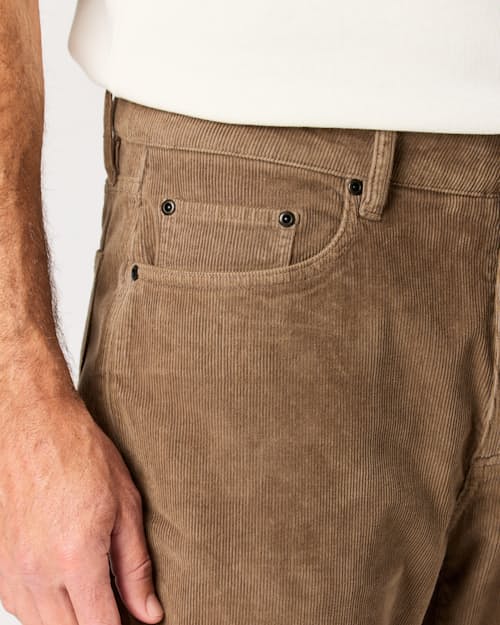 lifestyle image of Corduroy Pant - HB Straight