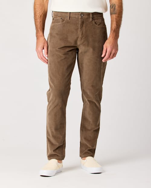 lifestyle image of Corduroy Pant - HB Athletic Tapered