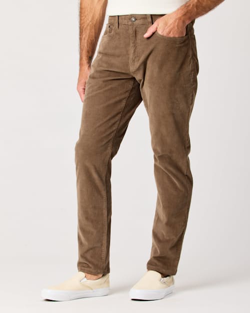 lifestyle image of Corduroy Pant - HB Athletic Tapered