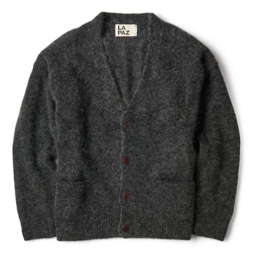 laydown image of Quieroz Alpaca Cardigan