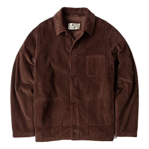 laydown image of Baptista Corduroy Chore Coat
