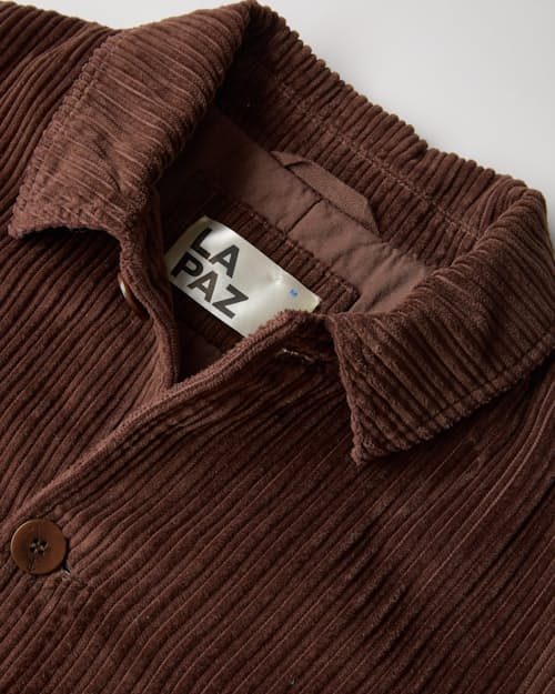 lifestyle image of Baptista Corduroy Chore Coat