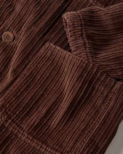 lifestyle image of Baptista Corduroy Chore Coat