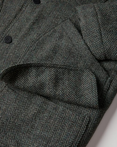 lifestyle image of Mantero Herringbone Jacket