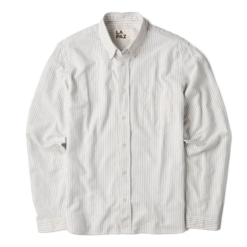 laydown image of Branco Long Sleeve Shirt