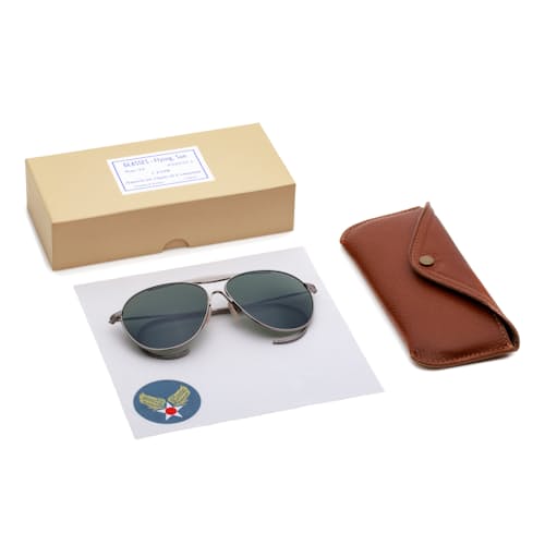 laydown image of AN-6531 Aviator Sunglasses