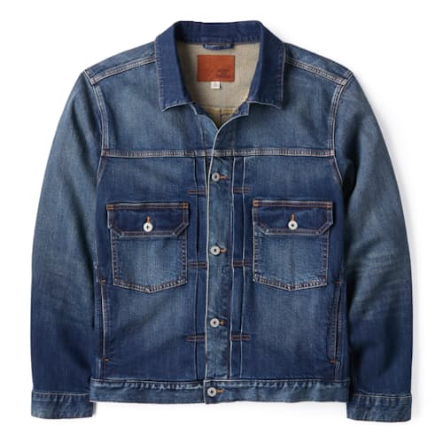 laydown image of Type 2 Denim Jacket