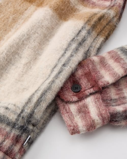 laydown detail image of Nolan Overshirt