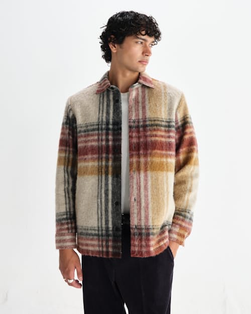 on model image of Nolan Overshirt