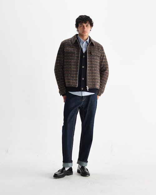 on model image of Osier Jacket
