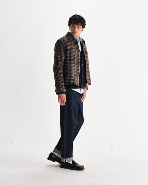 on model image of Osier Jacket