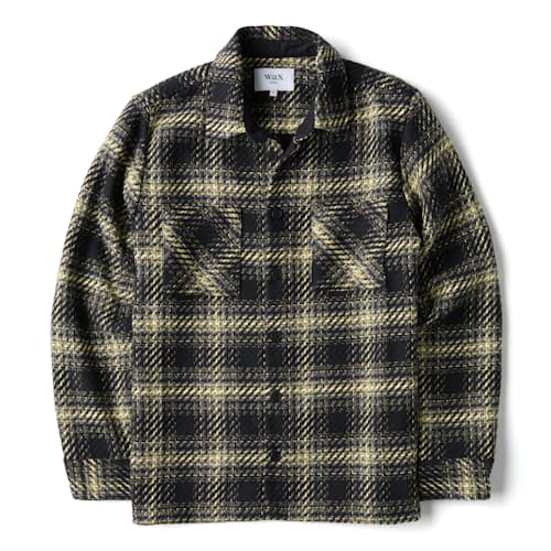 laydown image of Whiting Basketweave Overshirt