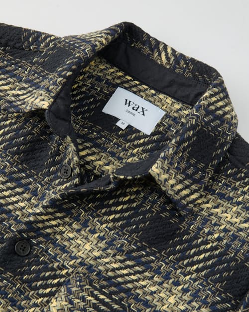 laydown detail image of Whiting Basketweave Overshirt